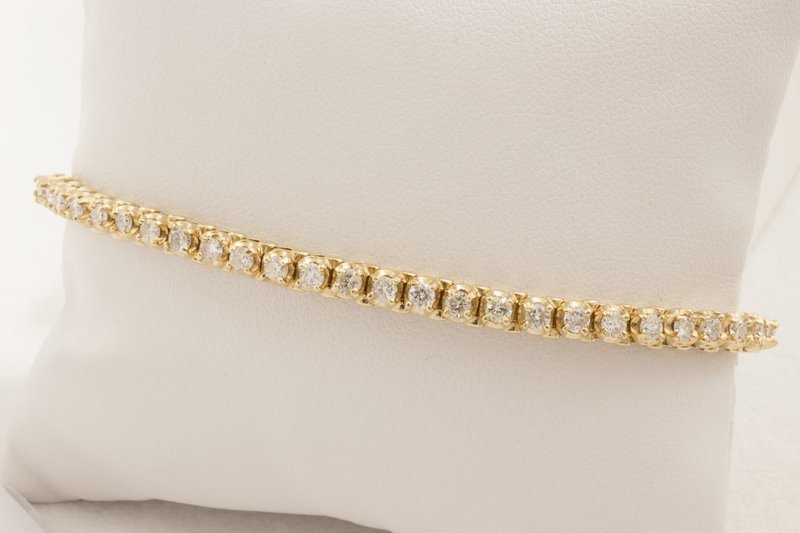 7.25" Diamond Tennis Bracelet