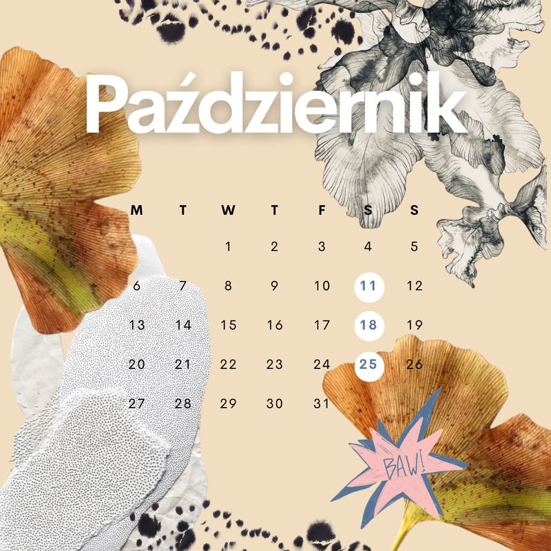 Październik