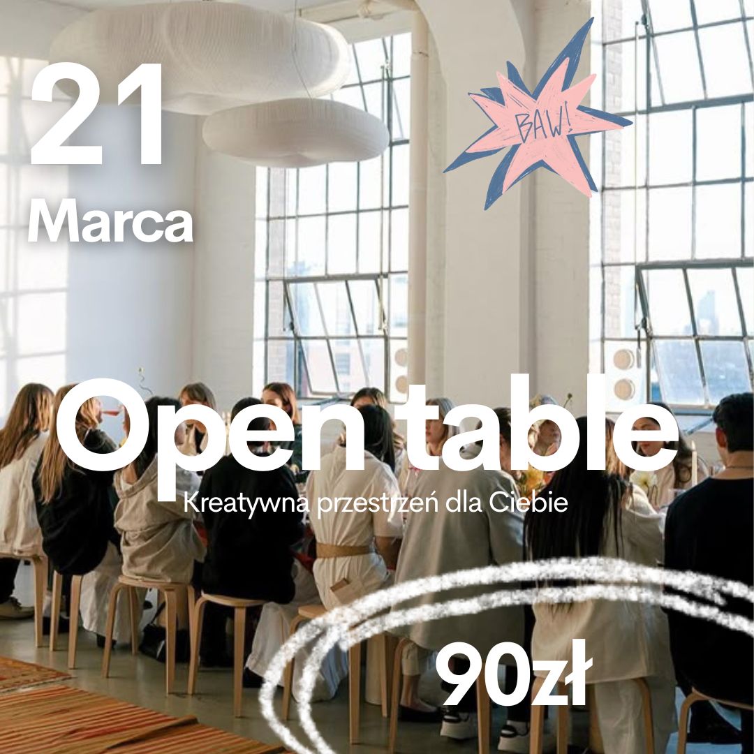 21 Marca OPEN TABLE