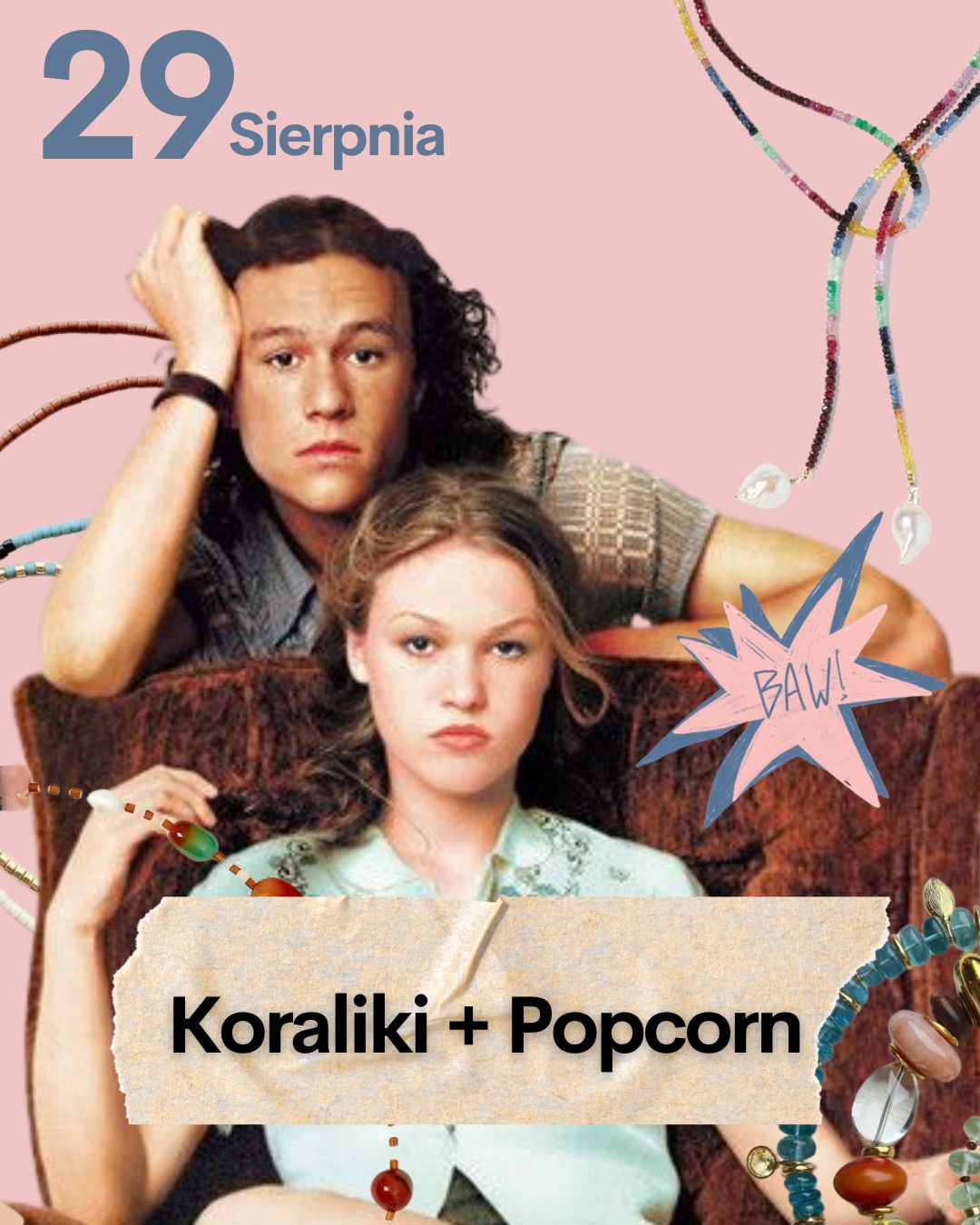 29 Sierpnia Koraliki+Popcorn