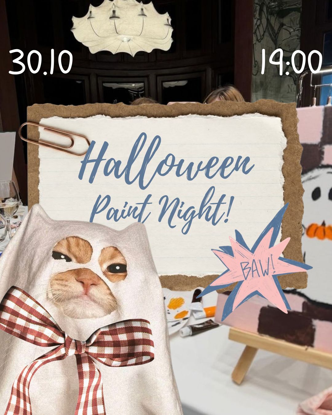 30 Października Halloween Paint Night!