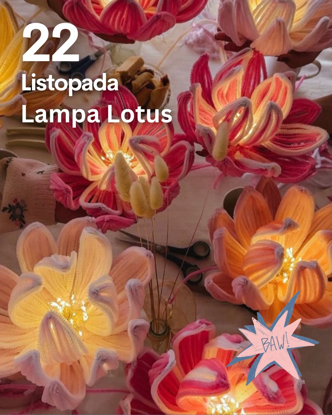 22 Listopada Lampa Lotus