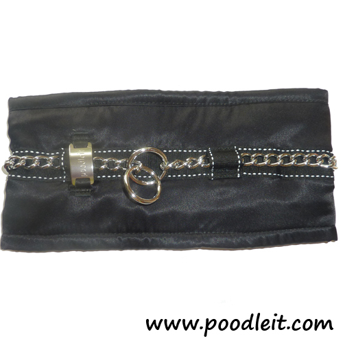 Classic Black in SILK, Matching leash: no, thank you