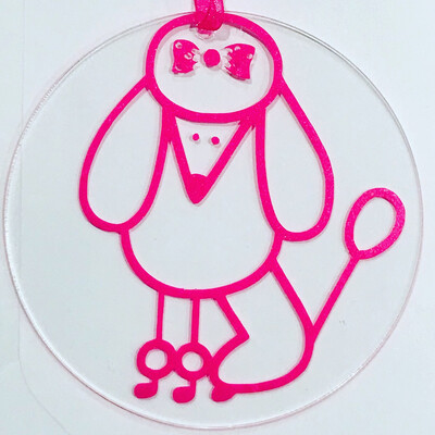 “poodleit” ornament