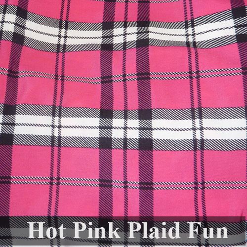 Hot Pink Plaid Fun
