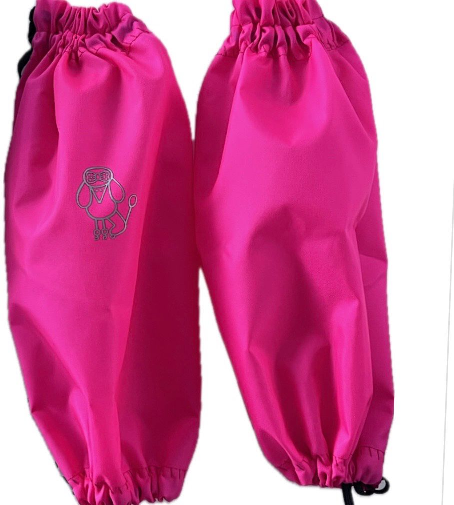 Pee Pants/Splash guards, COLOR: Hot Pink, SIZE: 15&quot; - for front legs, SET: set of 2 (only front, or only back)