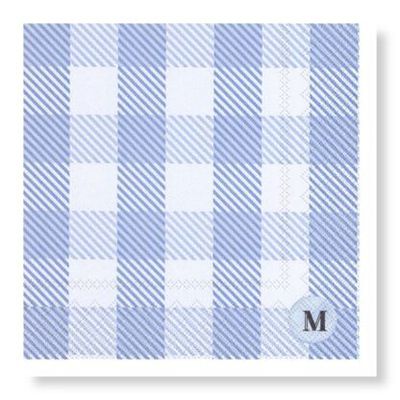 Candy Gingham Lilac Napkins – Cocktail
