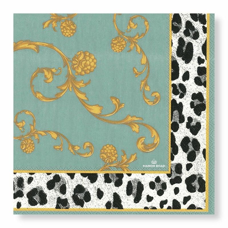 Victorian Leopard Napkins – Luncheon