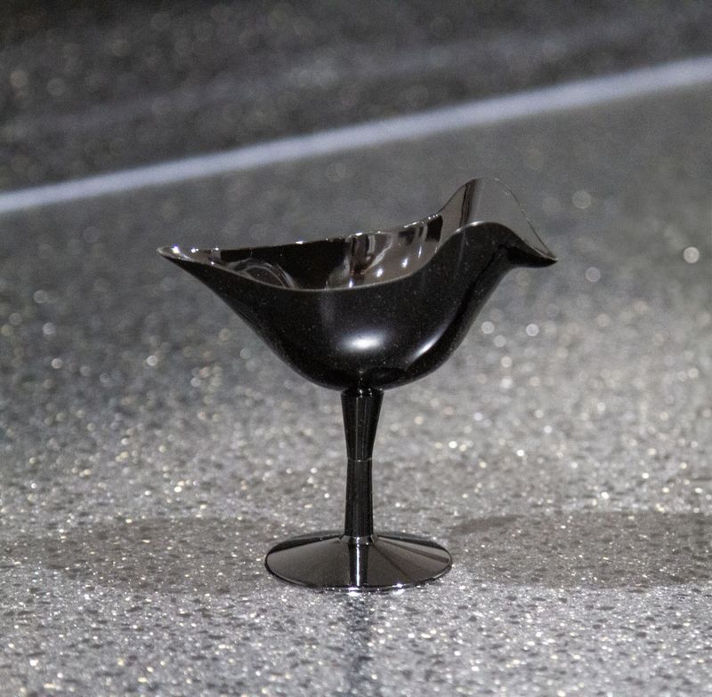 Black Bird Cup Dishes