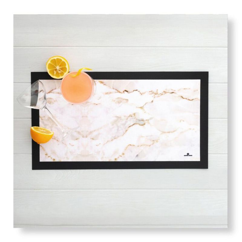 Beige Marble - Bar Mat Small
