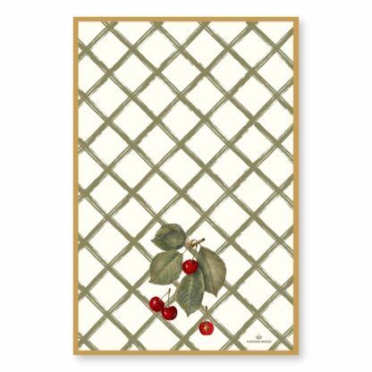 Cherry Canvas - Microfibre Tea Towel