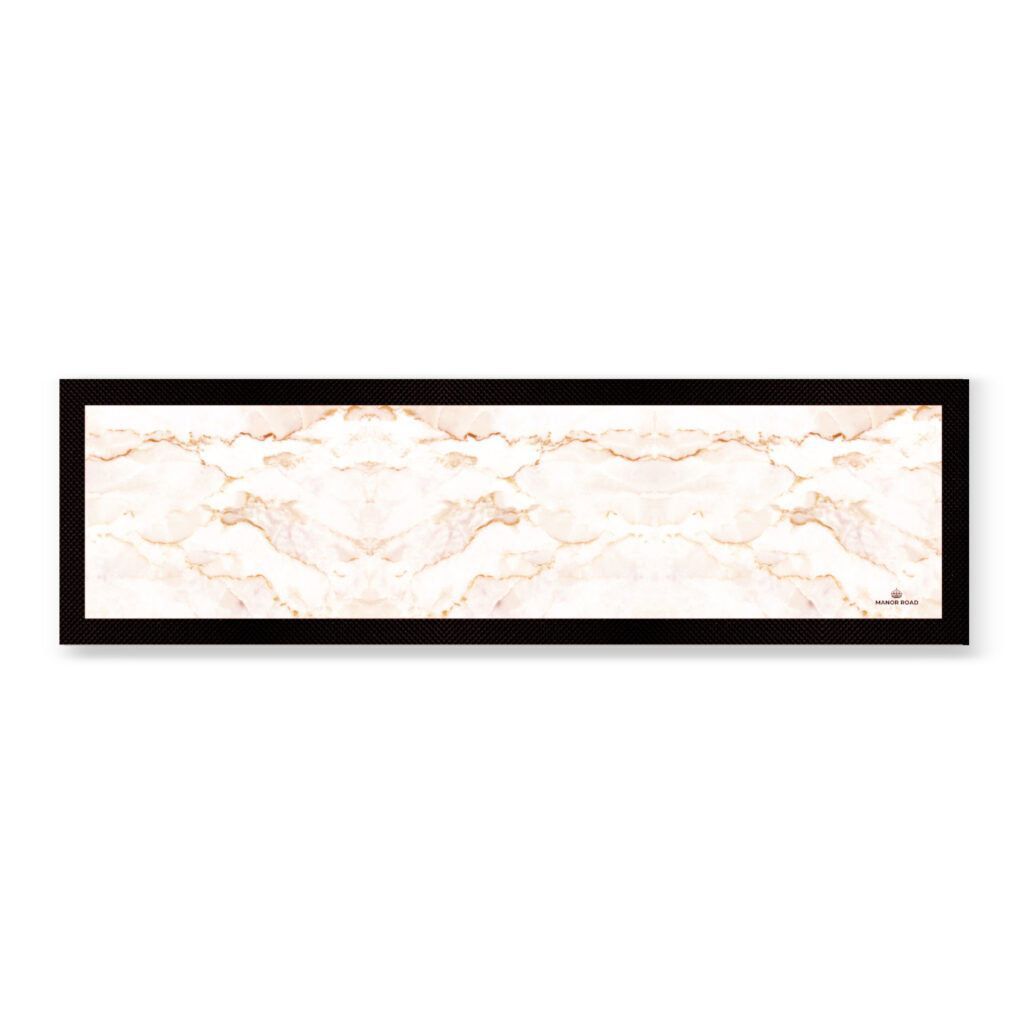 Beige Marble - Bar Mat Large