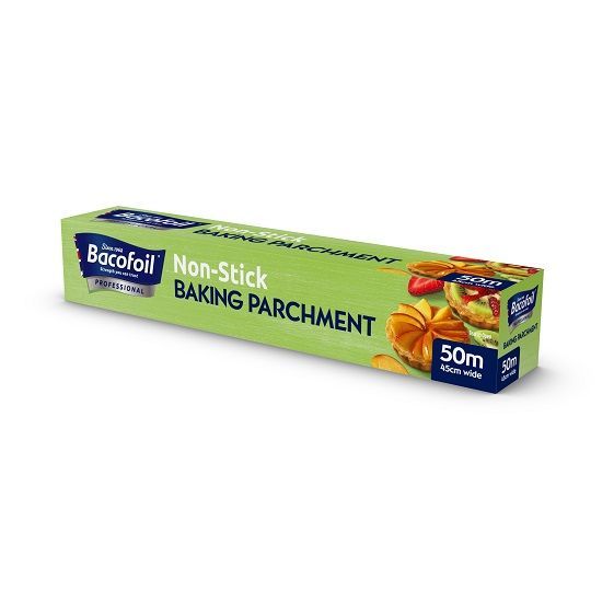 Bacofoil Non-Stick Baking Parchment 45cm x 50m