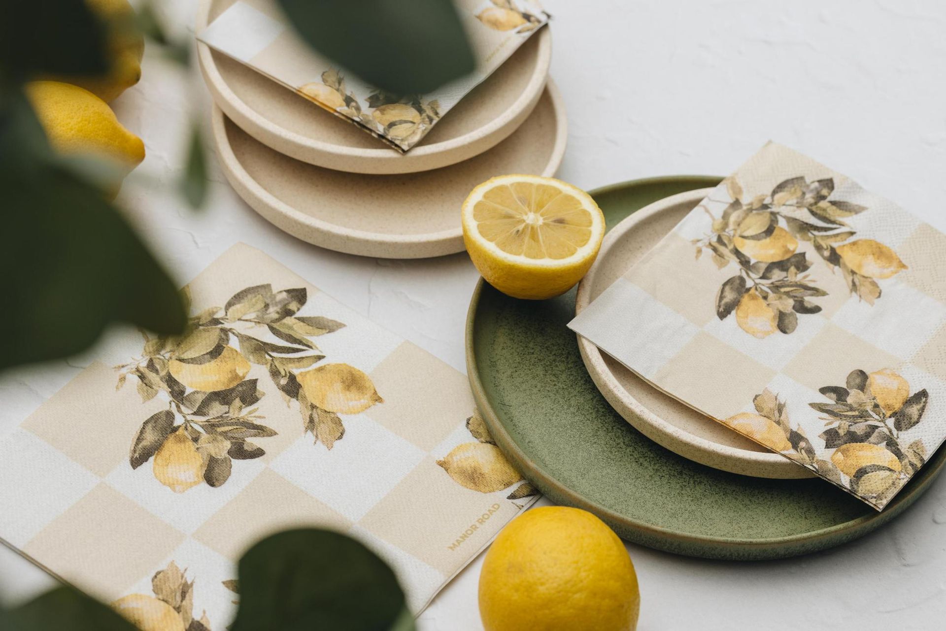 Citrons Napkins – Luncheon