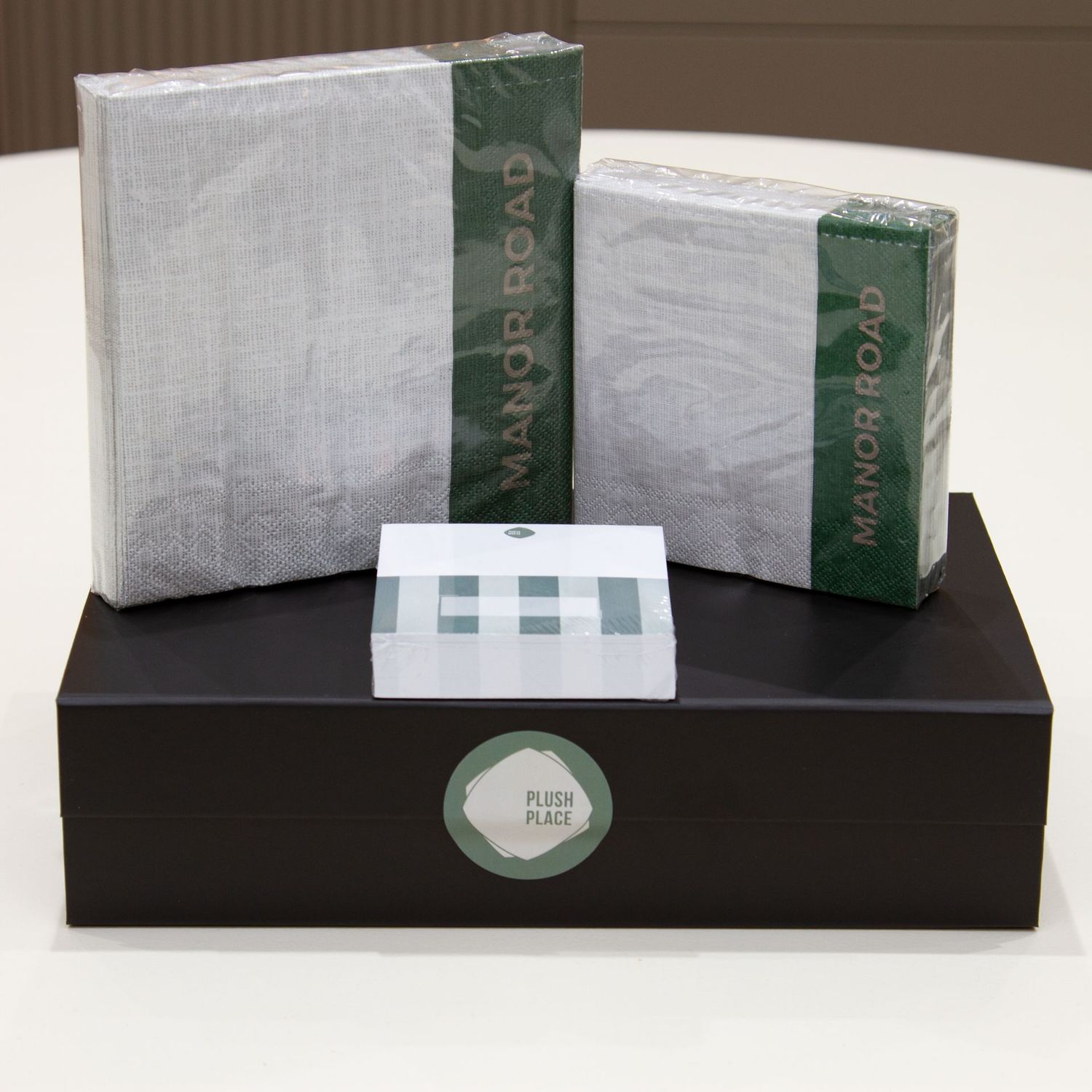 Plush Place Gift Box - Manor Road Colourblock Green