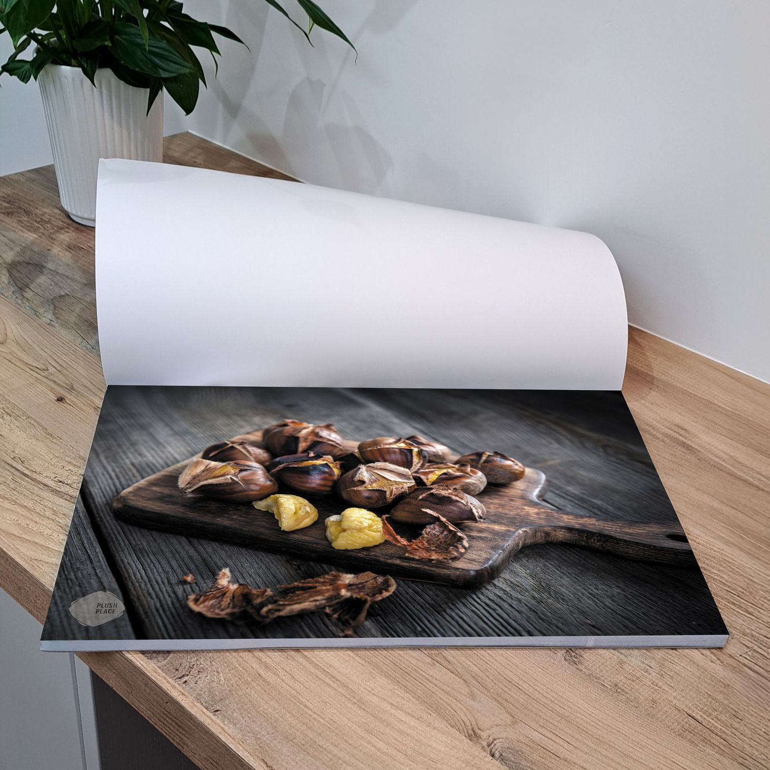 Roasted Chestnuts Tear-Off Placemat Pad