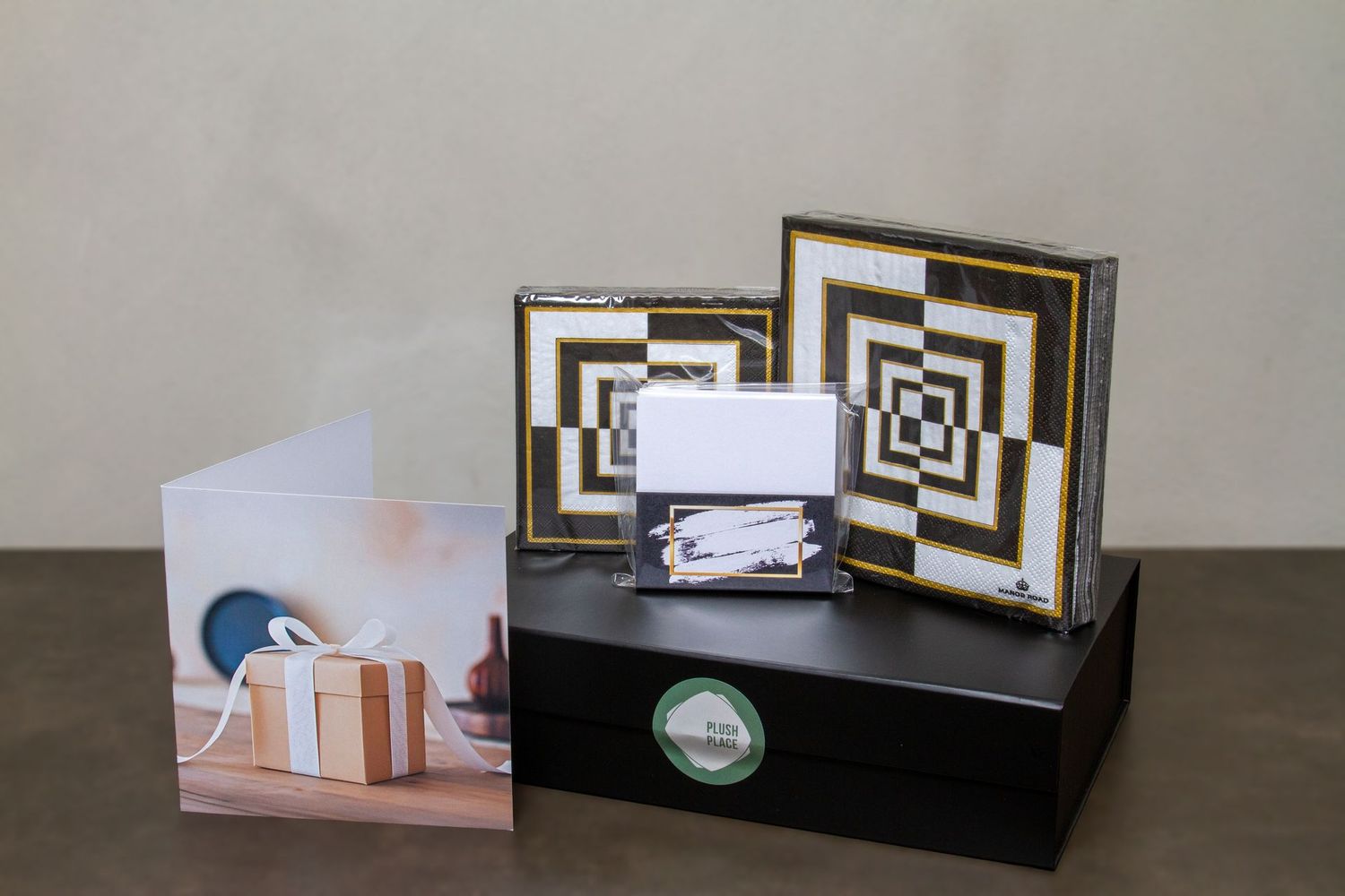 Plush Place Gift Box - Manor Road Stripe Deco