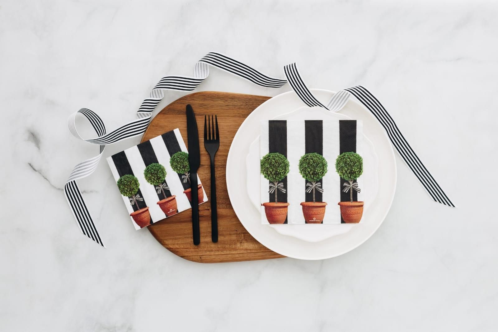 Topiary Napkins – Luncheon