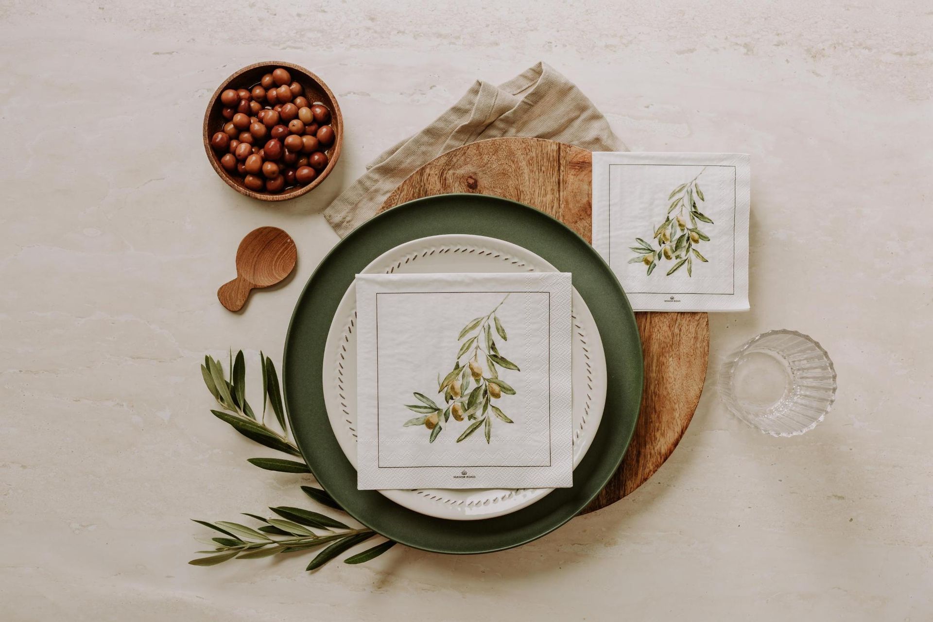 Wild Olives Napkins – Cocktail