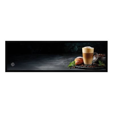 Plush Place Coffee & Croissant - Bar Mat Large
