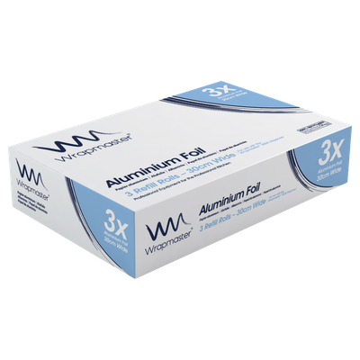 Wrapmaster 1000 Foil Refills 30cm x 30m 3pk