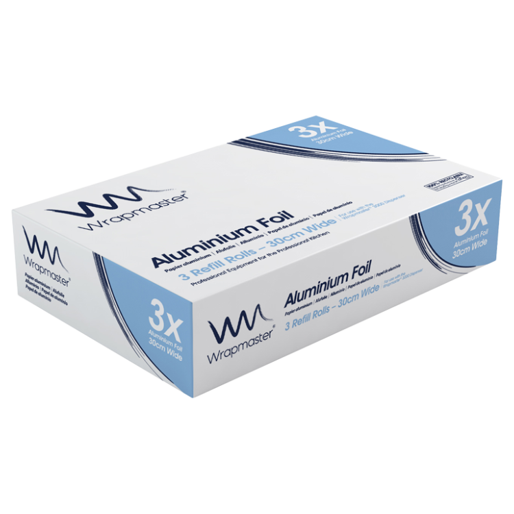Wrapmaster 1000 Foil Refills 30cm x 30m 3pk