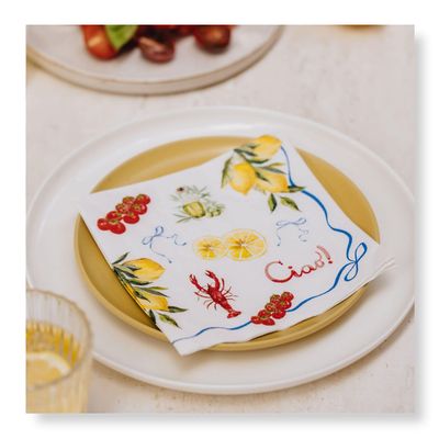 Manor Road - Luncheon Napkins 33cm