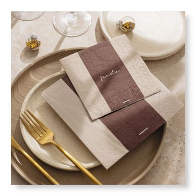 Manor Road - Luncheon Napkins 33cm