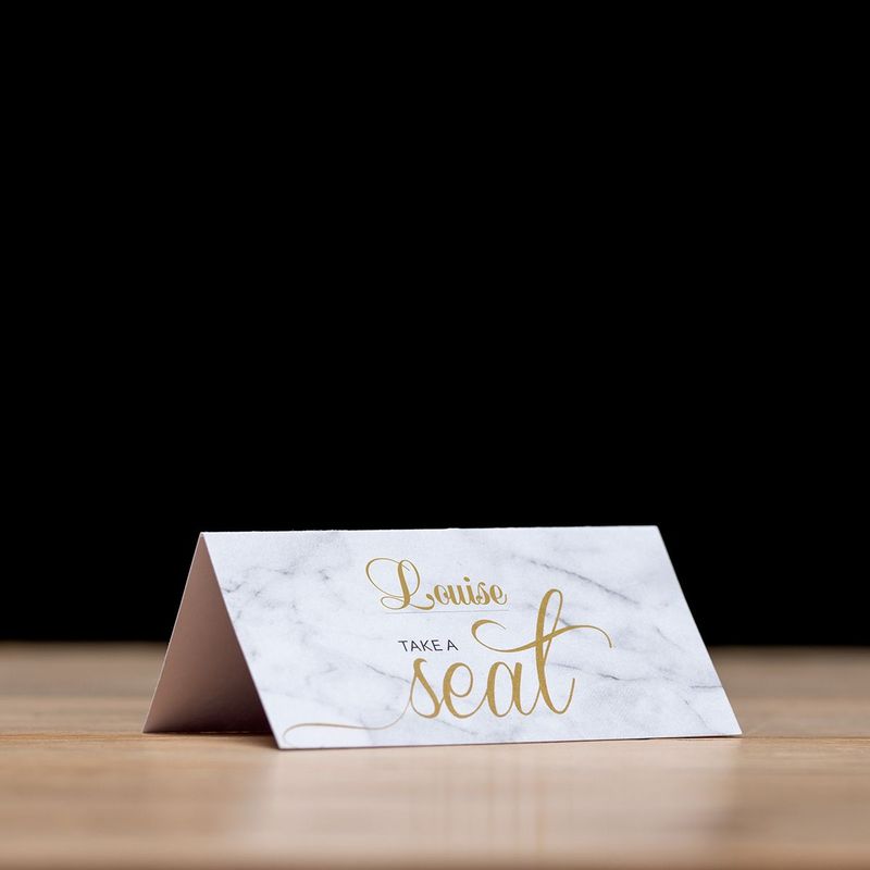 Take A Seat - Place Card Settings