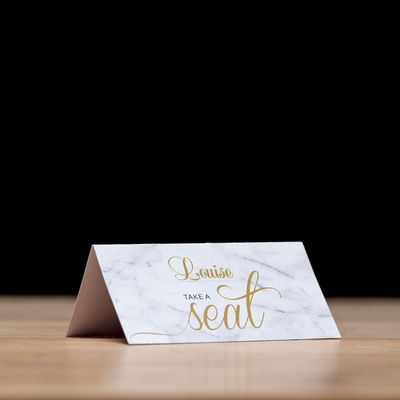 Take A Seat - Place Card Settings