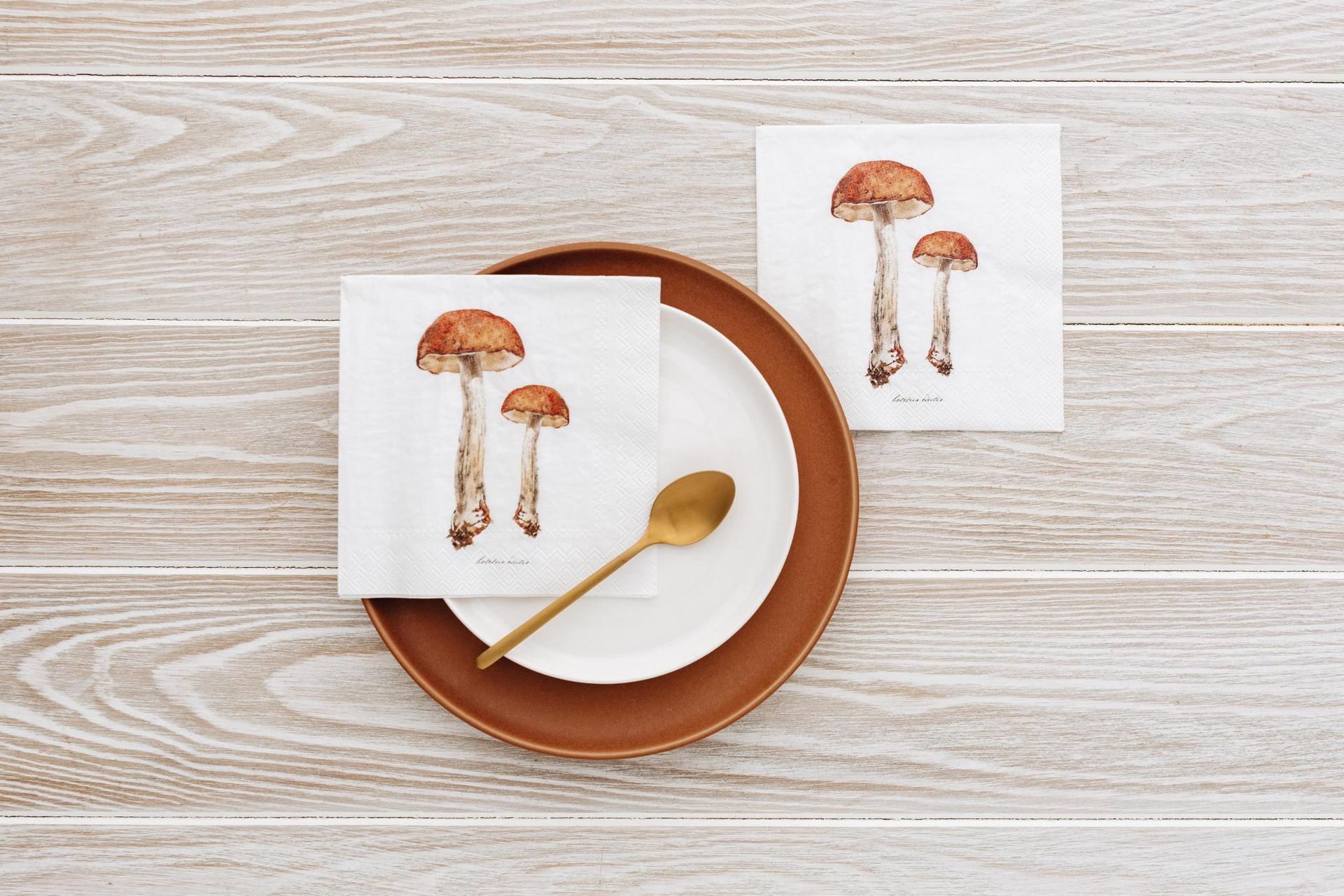 Porcini Napkins – Cocktail