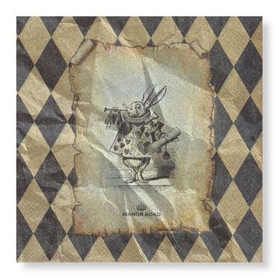 Wonderland Napkins – Cocktail