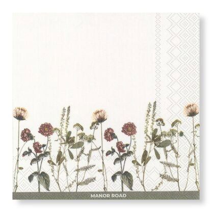 Wildflower Napkins – Cocktail
