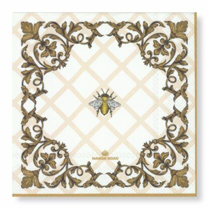 Ornamental Bee Napkins – Luncheon