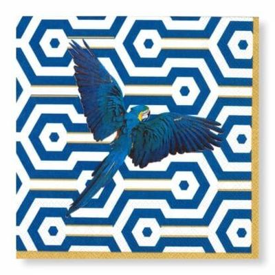 Macaw Napkins – Luncheon Macaw Napkins – Luncheon