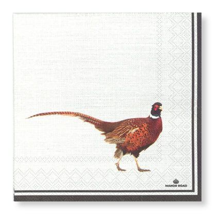Pheasant Napkins – Dinner Pheasant Napkins – Dinner