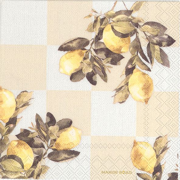 Citrons Napkins – Luncheon