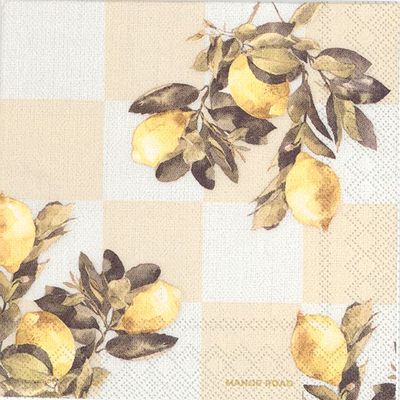 Citrons Napkins – Cocktail