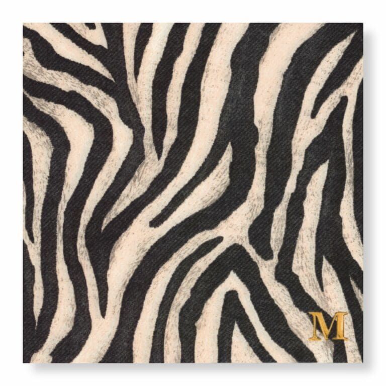 The Zebra Napkins – Dinner