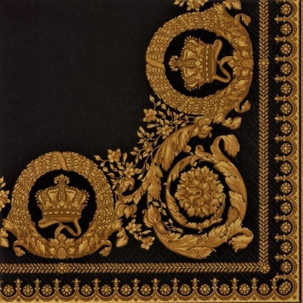 Golden Crown Napkins – Luncheon