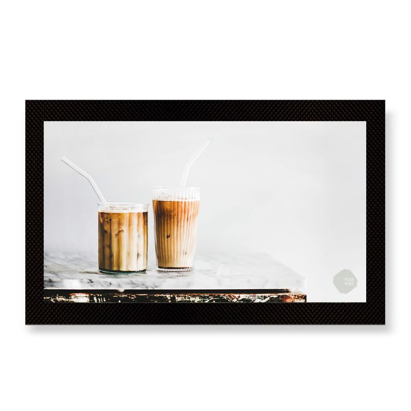 Plush Place Iced Latte - Bar Mat Small