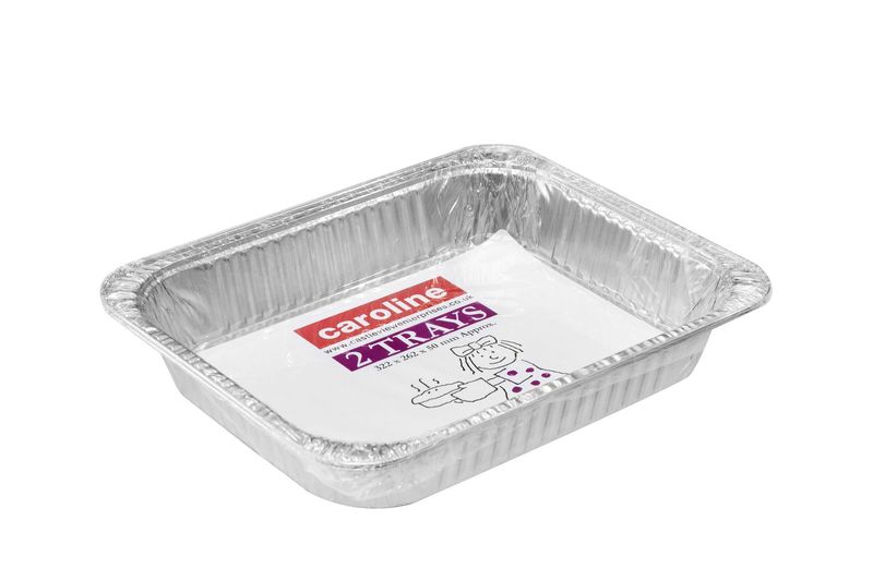 Foil Trays - Pk 2