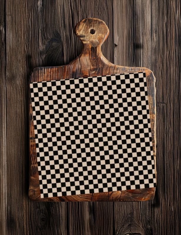 Checkerboard - Square Gourmet Greaseproof Papers