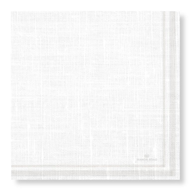 Linen (Luxe White) Napkins – Dinner