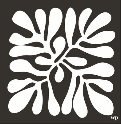 West Park Mono Coral Napkins – Cocktail