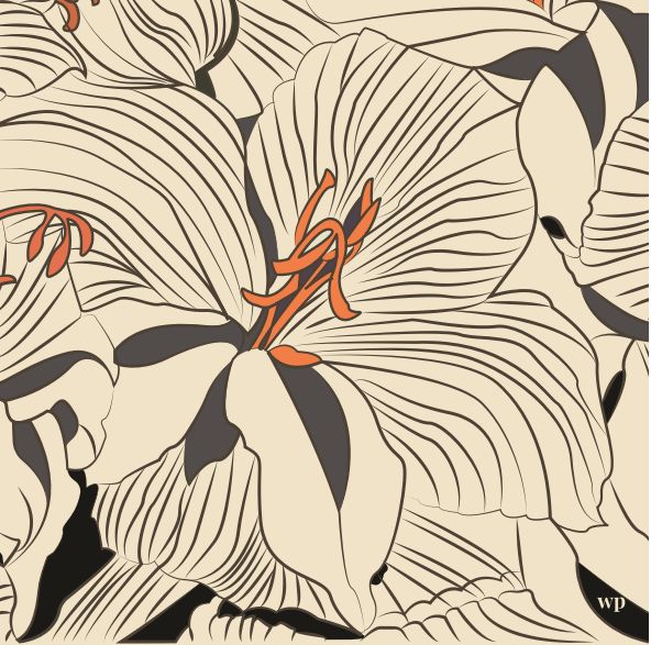 West Park Lily Napkins – Cocktail