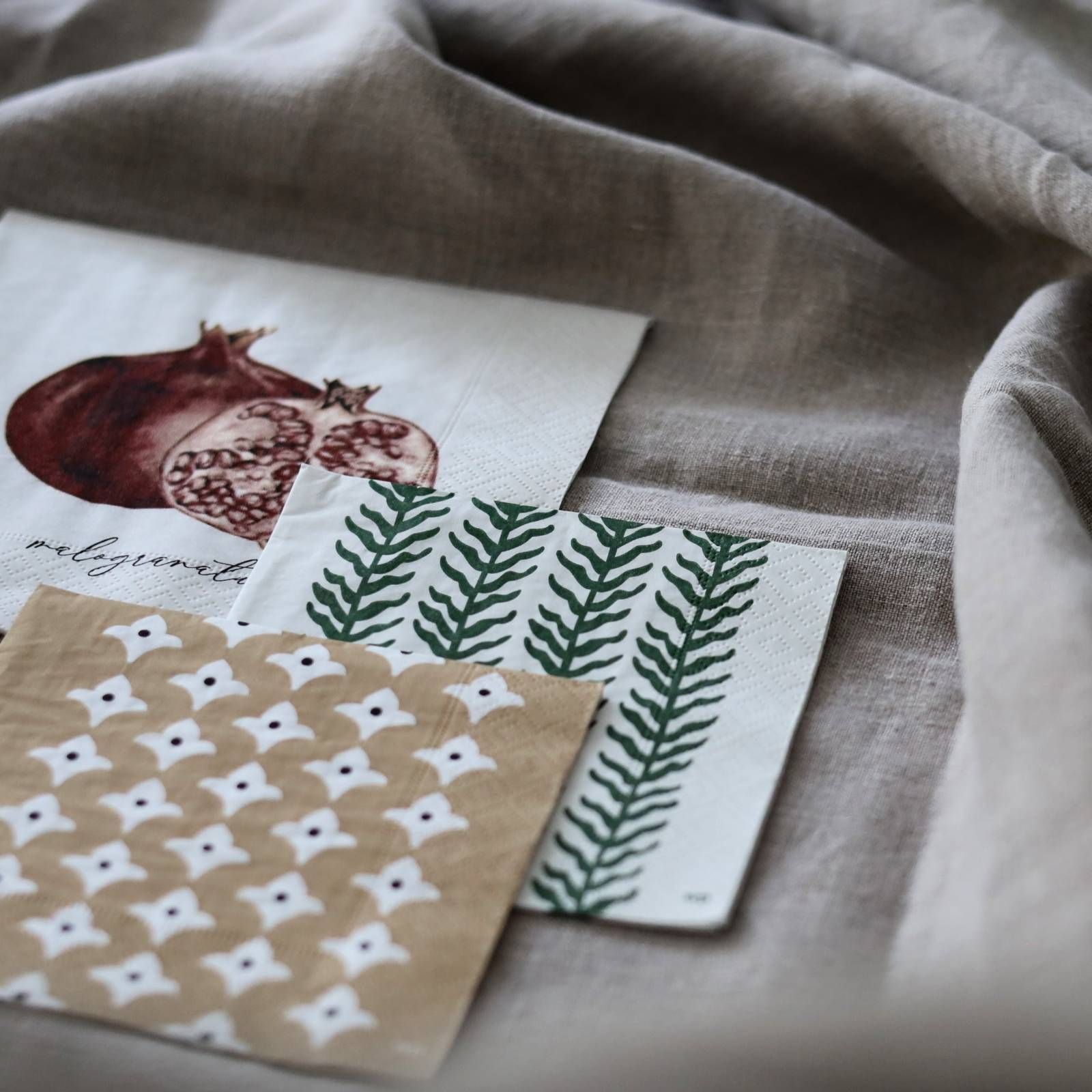 West Park Iris Napkins – Cocktail