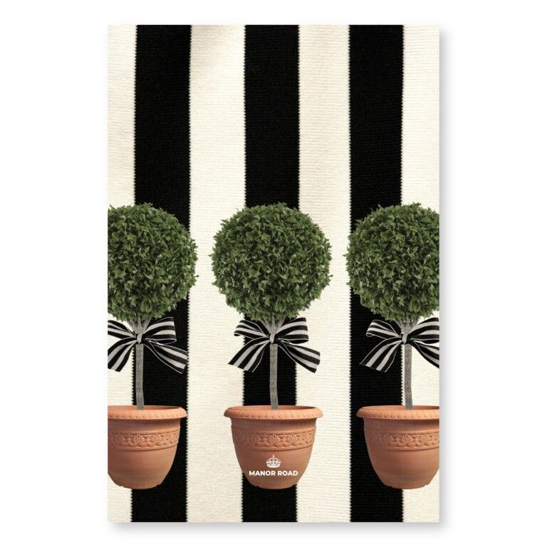 Topiary Microfibre Tea Towel