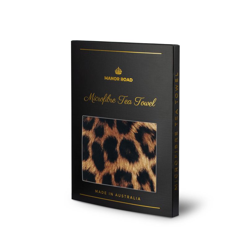 Leopard - Microfibre Tea Towel