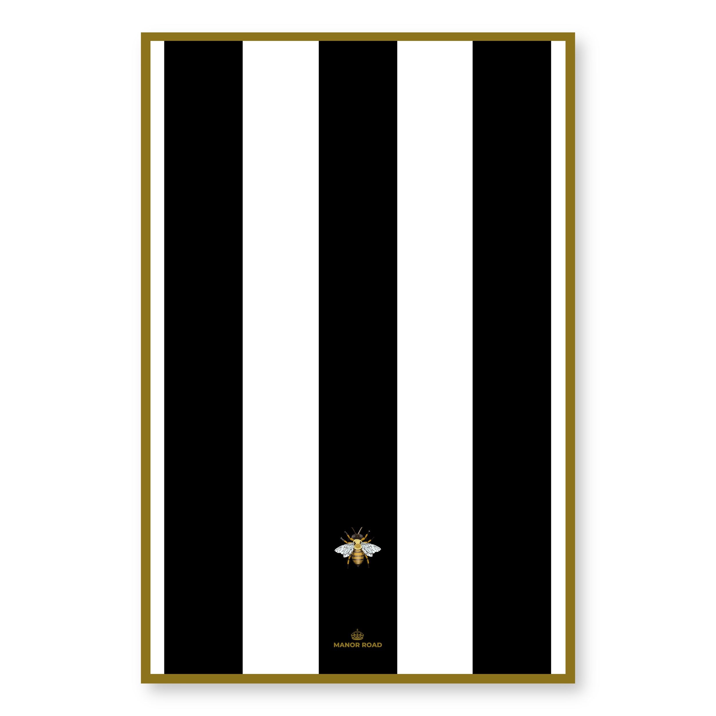 Plush Place Premium Gift Box c/w Manor Road Tea Towel - The Striped Bee
